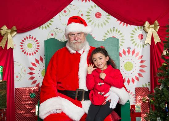 santa pictures for children's hospital of philadelphia