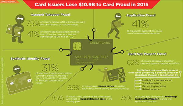 card fraud infographic
